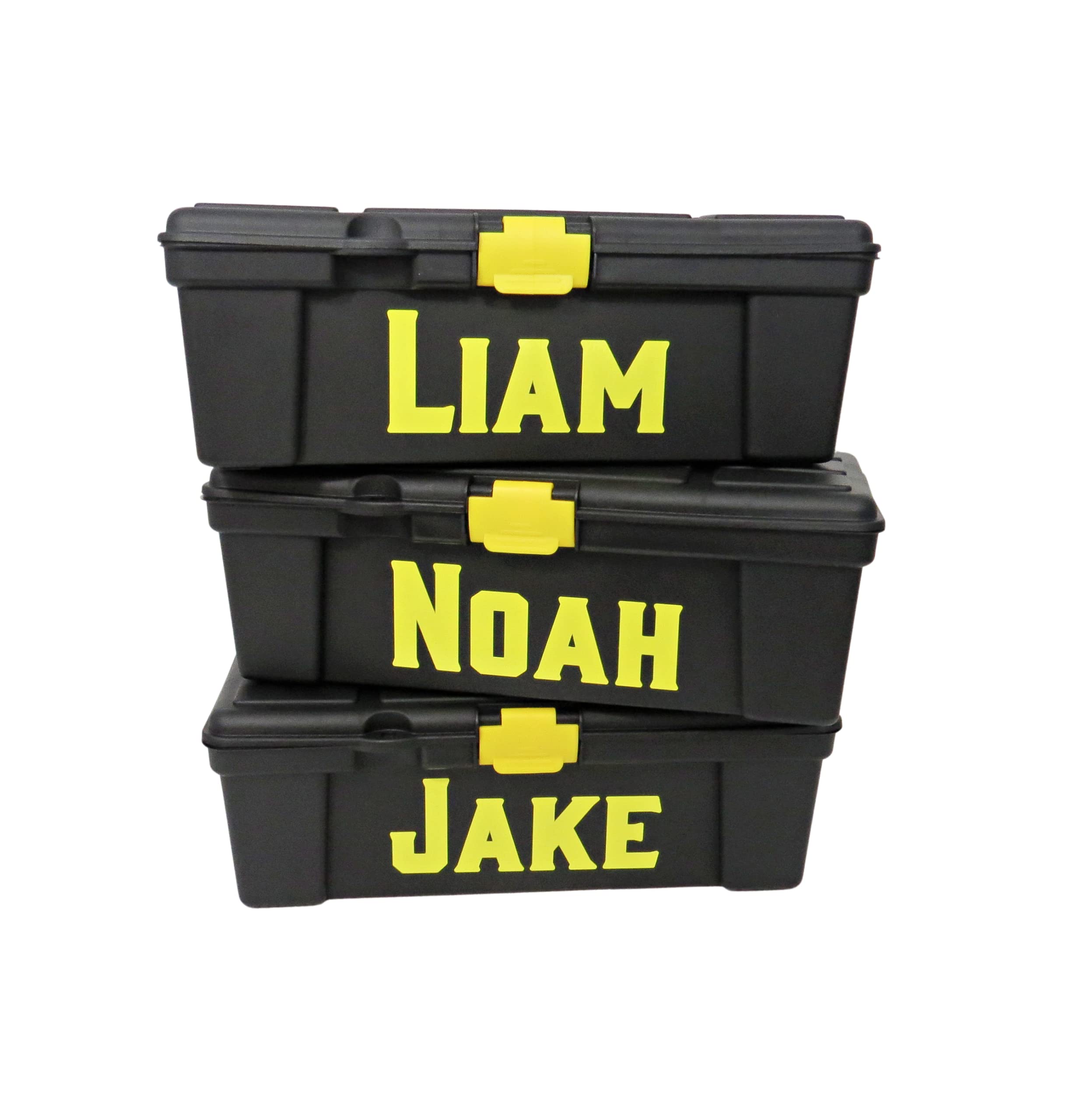Personalized Mini Tool Box - Custom Engraved Small Tool Box for Kids, DIY Builder Party Favors & Gifts - Perfect for Birthday Parties, Construction Themed Events & DIY Projects