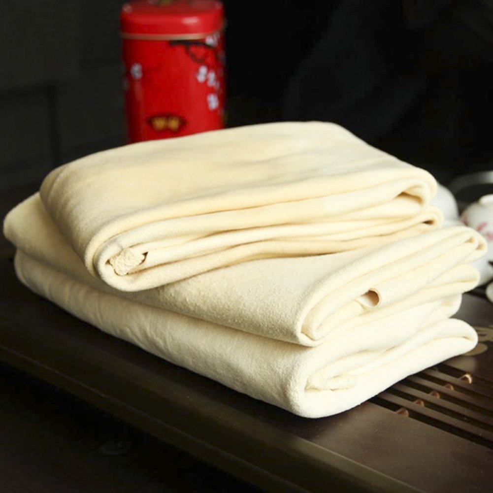 2 Pack Super Absorbent Chamois Car Drying Towels - 24