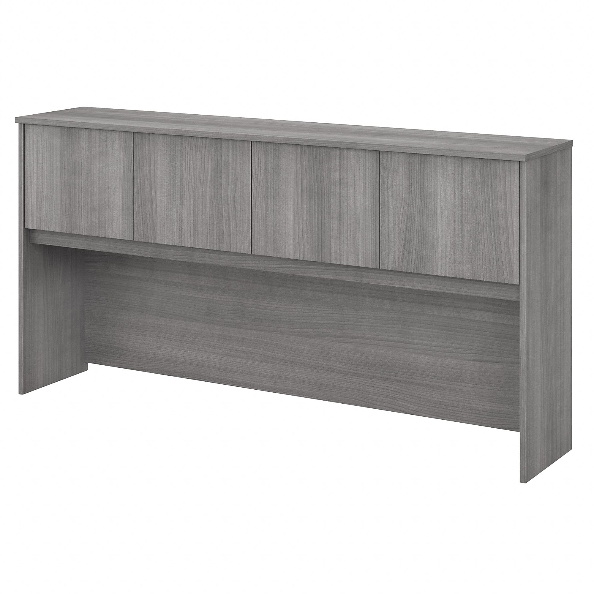 Bush Business Furniture Studio C 72W Desk Hutch in Platinum Gray - Home Office Desk Organizer with Storage Shelves for Workspace & Study Room