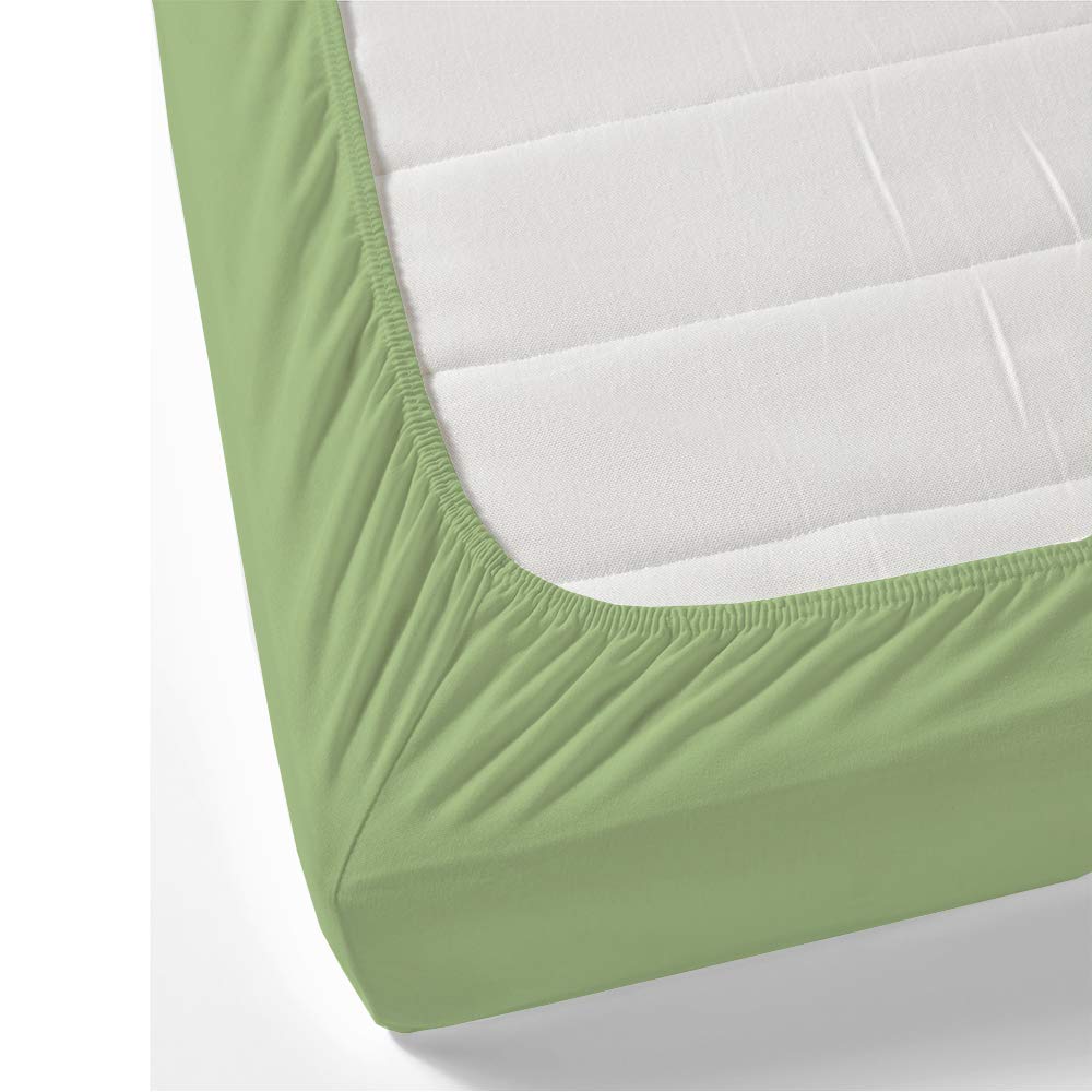 Premium 4-Piece Twin Size Sheet Set - Ultra Soft Deep Pocket Breathable Cooling Bed Sheets - Hotel Luxury Solid Sage - Perfect for Guest Rooms, Dorms & Cozy Bedrooms