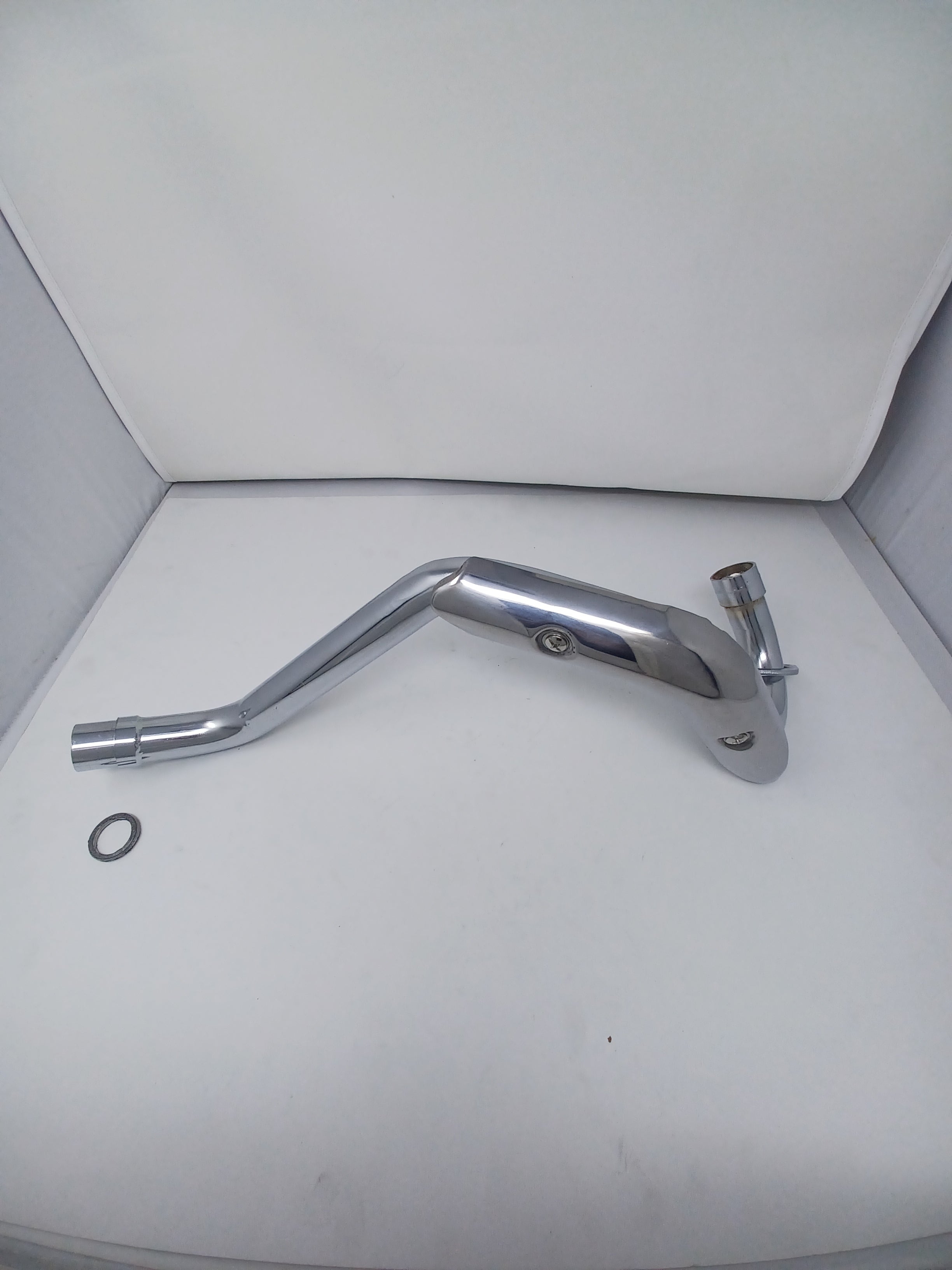 125cc Dirt Bike Exhaust Pipe - High Performance Replacement Muffler for Venom Thunder 125cc Off-Road Motorcycle (Part# 302002091001) - Perfect for Trail Riding & Motocross Racing