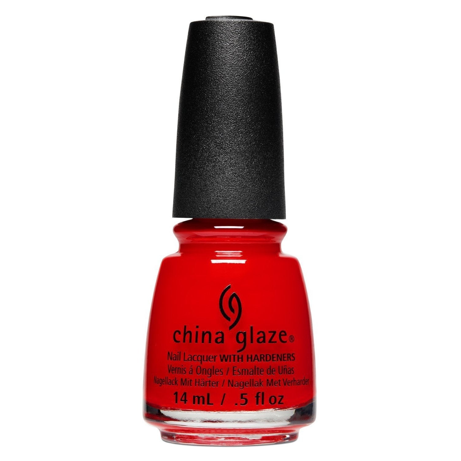China Glaze Flame Boyant Nail Polish - 0.5 oz / 15ml - #80009 Orange Red Nail Lacquer - Perfect for Summer Nails, Pedicures & Salon Quality Manicures