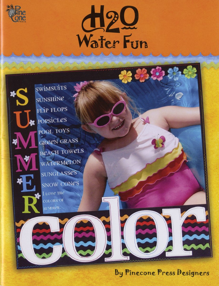 Pinecone Press Books: H2O Water Fun - Educational Water Activity Book for Kids | Perfect for Summer Learning, Poolside Entertainment & Science Exploration