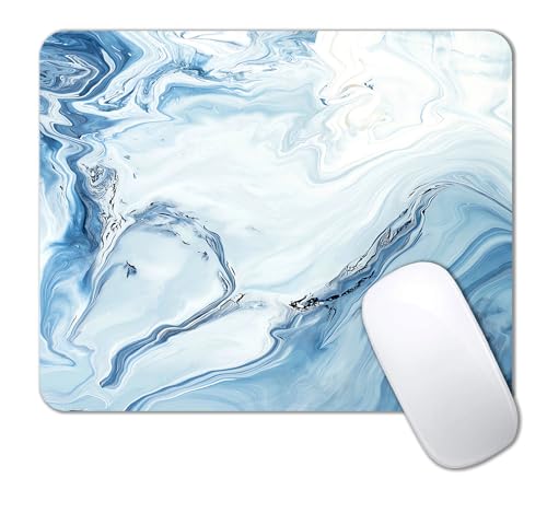 Blue and White Marble