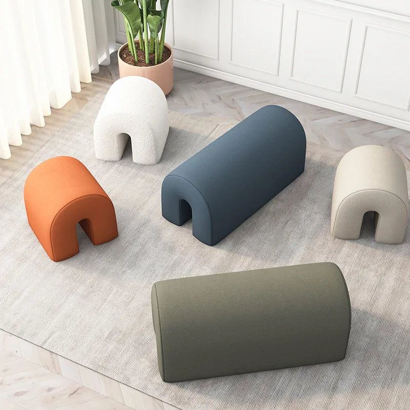 Adjustable Wuli Stool - Versatile Footrest Ottoman for Home & Office - Perfect for Living Room, Bedroom, or Workspace Comfort