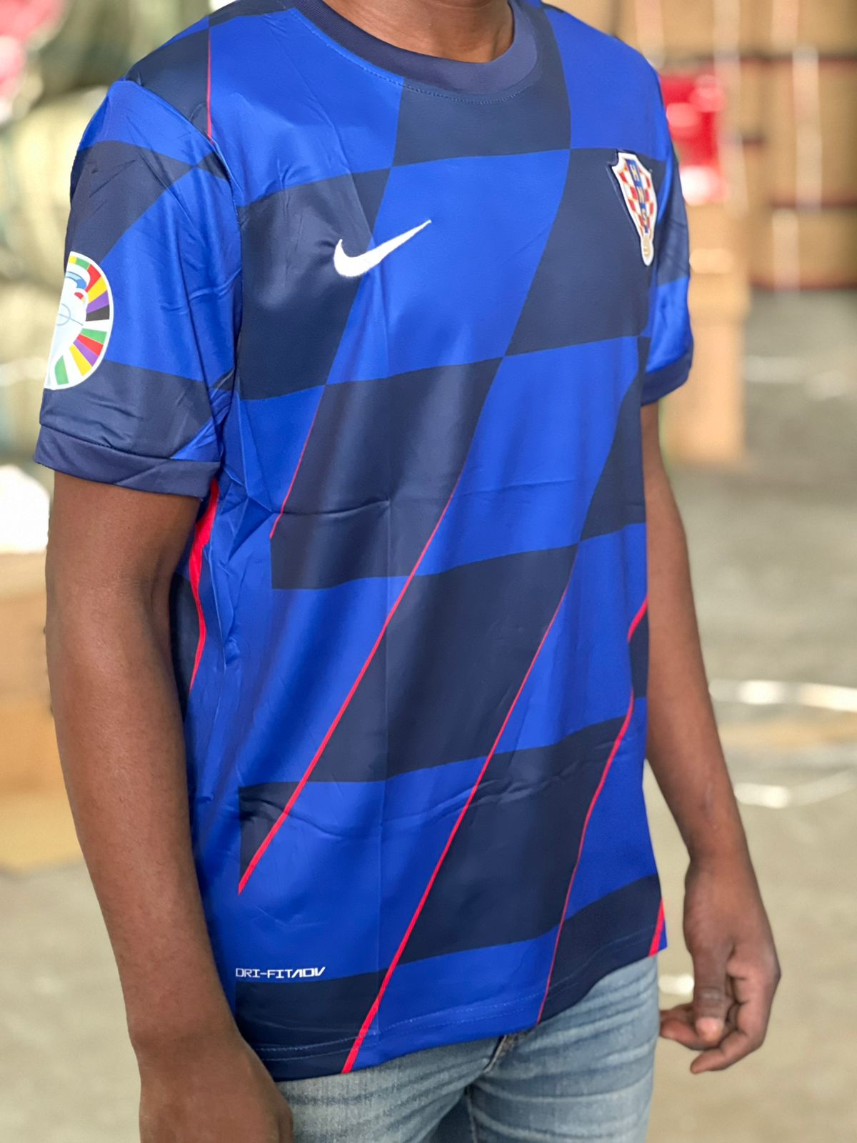 Official Croatia Away International Soccer Jersey 2023 - Authentic Football Shirt for Fans & Players - Perfect for Matches, Training & Casual Wear