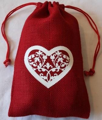 Valentine's Day Chocolate Gift Bag - 1LB Milk Chocolate Butter Toffee Candy - Perfect for Romantic Gifts, Anniversary Presents & Sweet Treats
