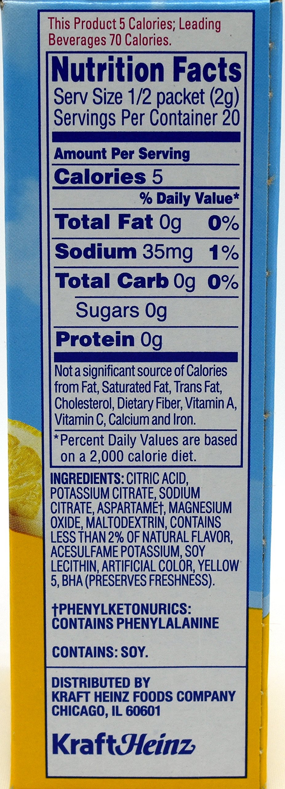 Crystal Light On The Go Natural Lemonade Drink Mix - 10 Packets per Box (Pack of 30) | Sugar-Free & Low-Calorie Powdered Beverage for Hydration | Perfect for Travel, Gym & Office