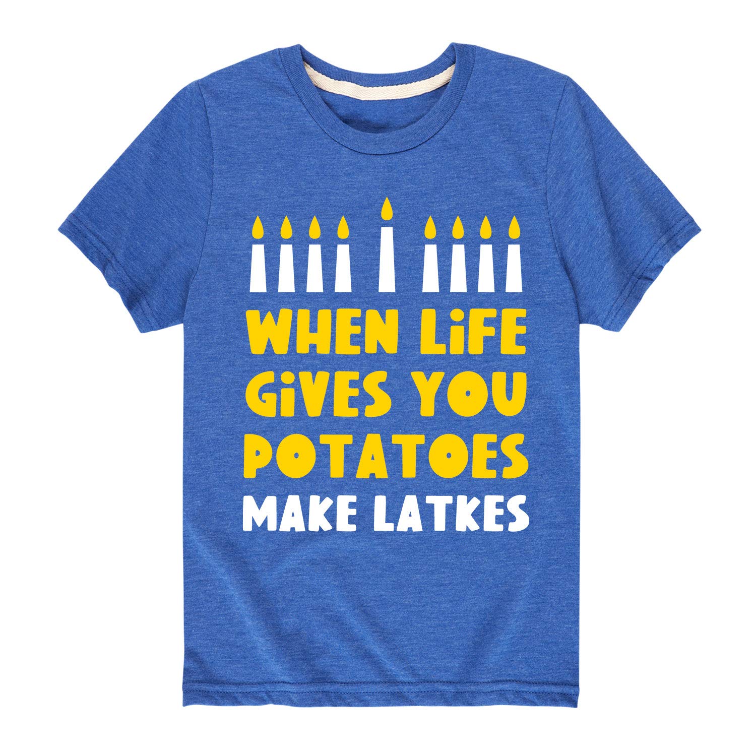 Funny Potato Quote Toddler & Youth Short Sleeve T-Shirt - Cute Graphic Tee for Kids - Perfect for Playdates, School & Family Outings