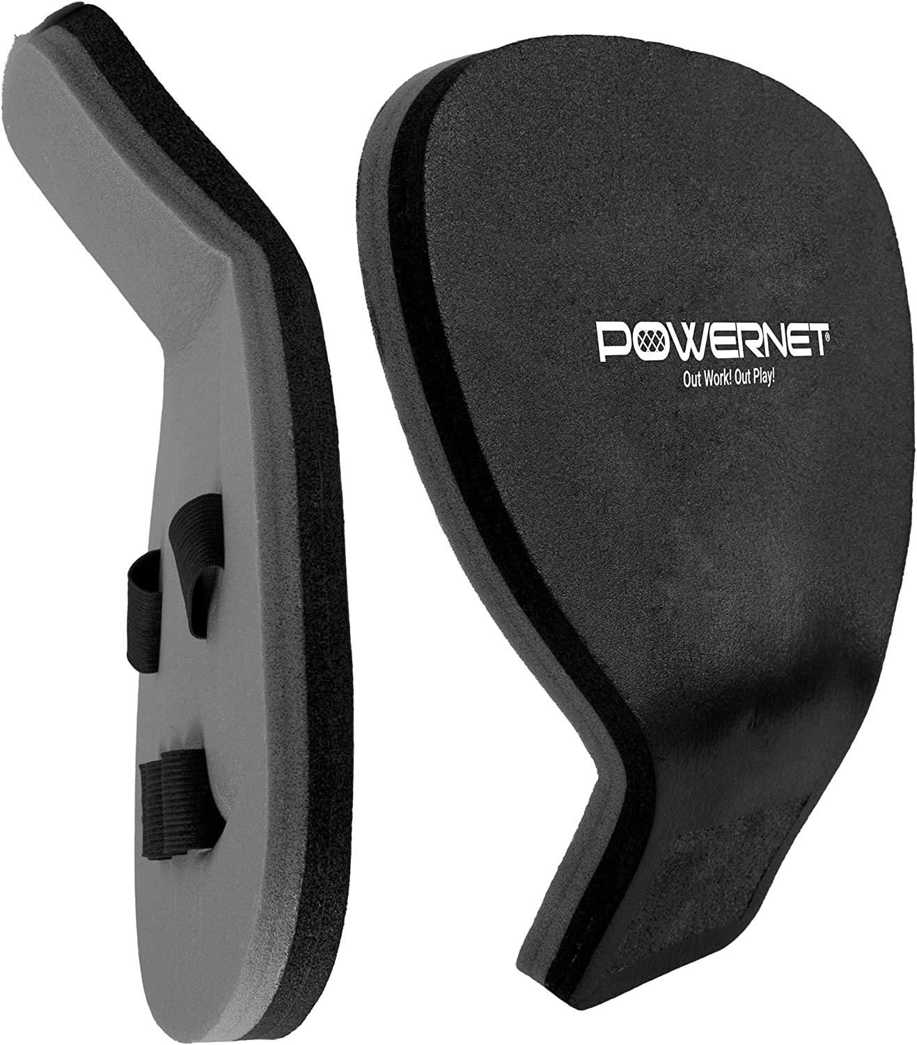 PowerNet Fielder Pro Baseball Training Gloves - 2 Pack Set for Youth & Adult Fielding Practice | Perfect for Softball, Catch, and Baseball Drills