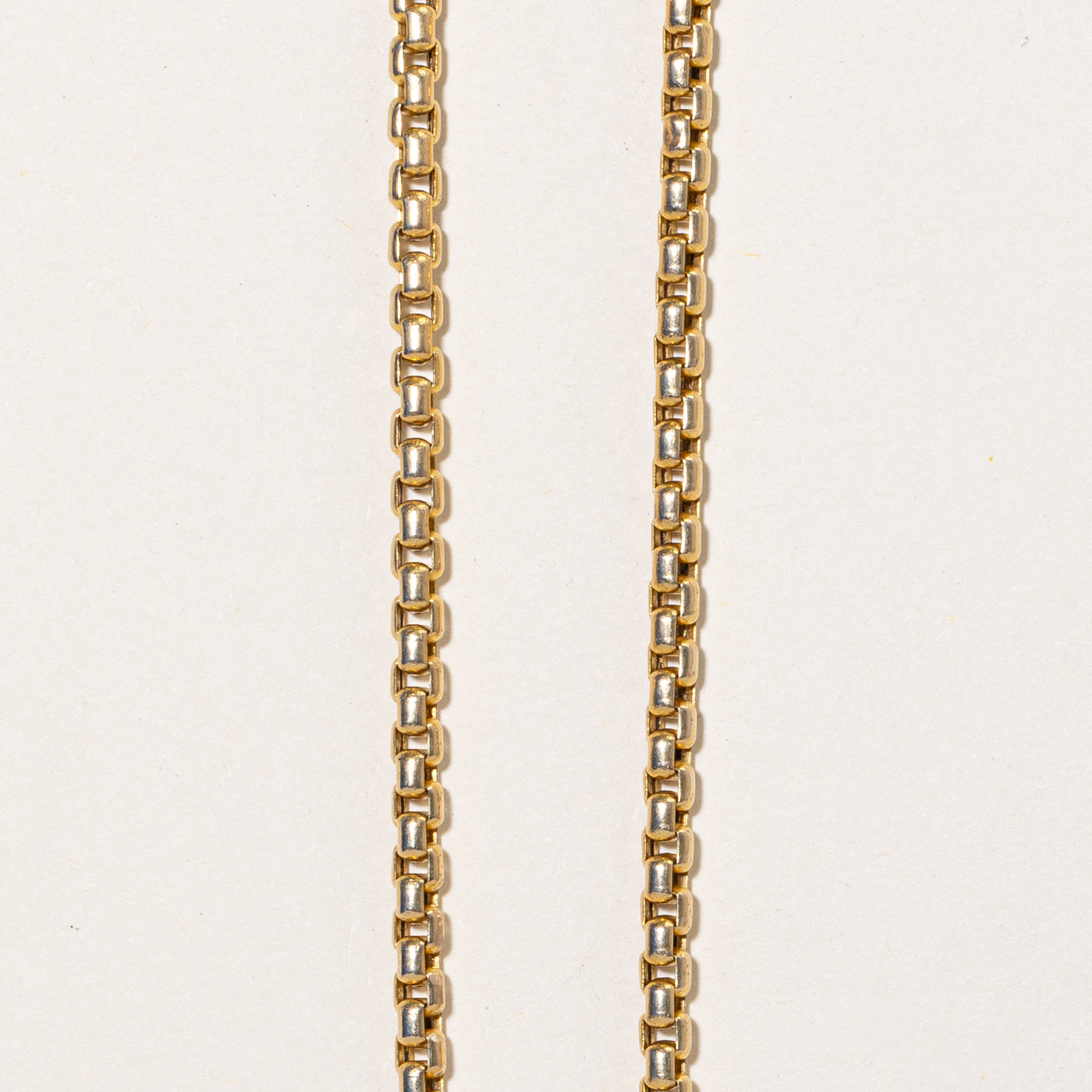 14K Yellow Gold Soft Square Link Chain Necklace - 20 Inches | Elegant & Dainty Jewelry for Women, Perfect for Layering, Everyday Wear & Special Occasions