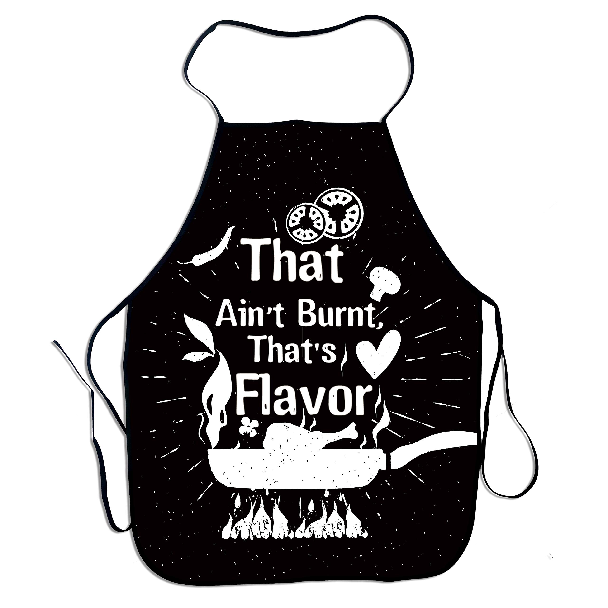 Funny Chef Apron for Cooking - Durable Kitchen Bib Apron for Home & BBQ - Perfect for Grilling, Baking & Holiday Gifts