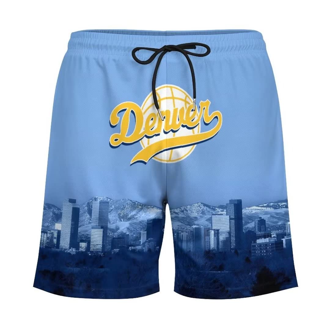 Custom Basketball Shorts for Men & Youth - Breathable City Nightscape Beach Shorts with Phone Pockets - Perfect for Sports, Streetwear & Gifts for Basketball Fans - Ideal for Games, Workouts & Casual Wear