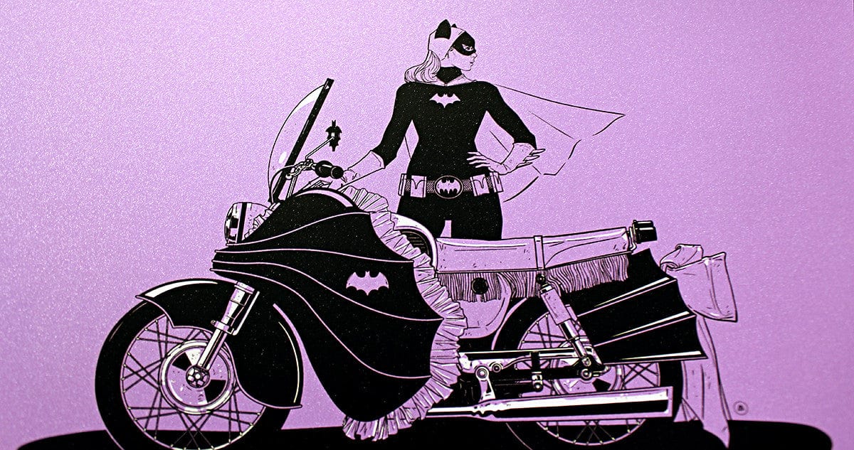 Batgirl Gianmarco Magnani Poster - Premium DC Comics Wall Art for Superhero Fans | Perfect for Bedroom, Office & Comic Book Collections