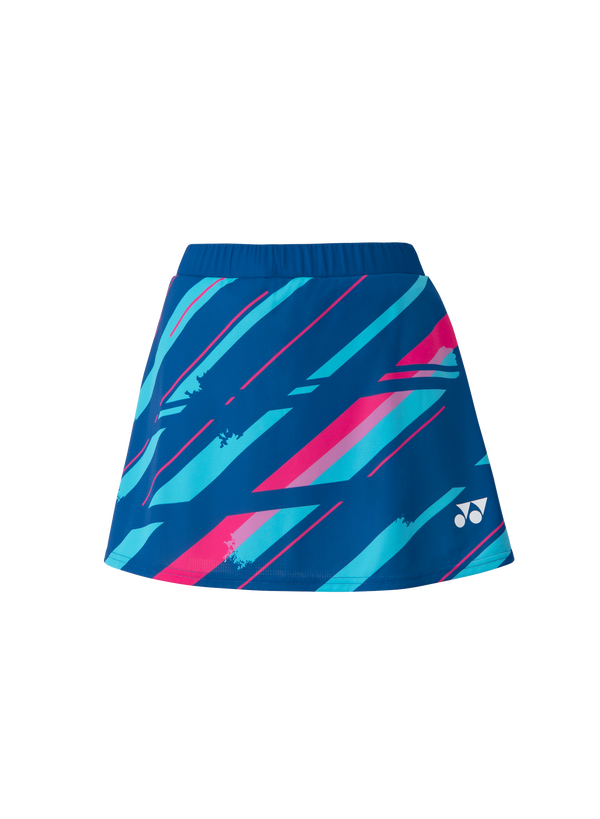 Yonex 26090 Women's Tennis Skort with Built-in Shorts - American Blue | Comfortable Athletic Skirt for Tennis, Golf & Casual Wear