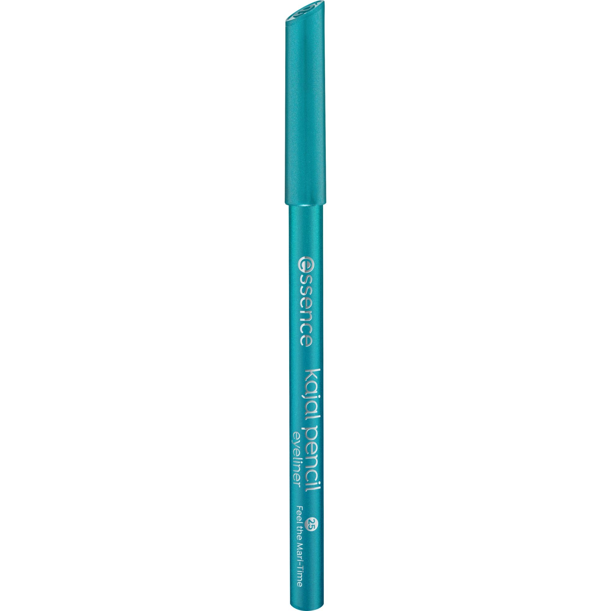 Essence Kajal Pencil - Ultra-Smooth Eyeliner for Waterproof & Long-Lasting Makeup (0.25 oz) | Perfect for Everyday Wear, Party Looks & Sensitive Eyes