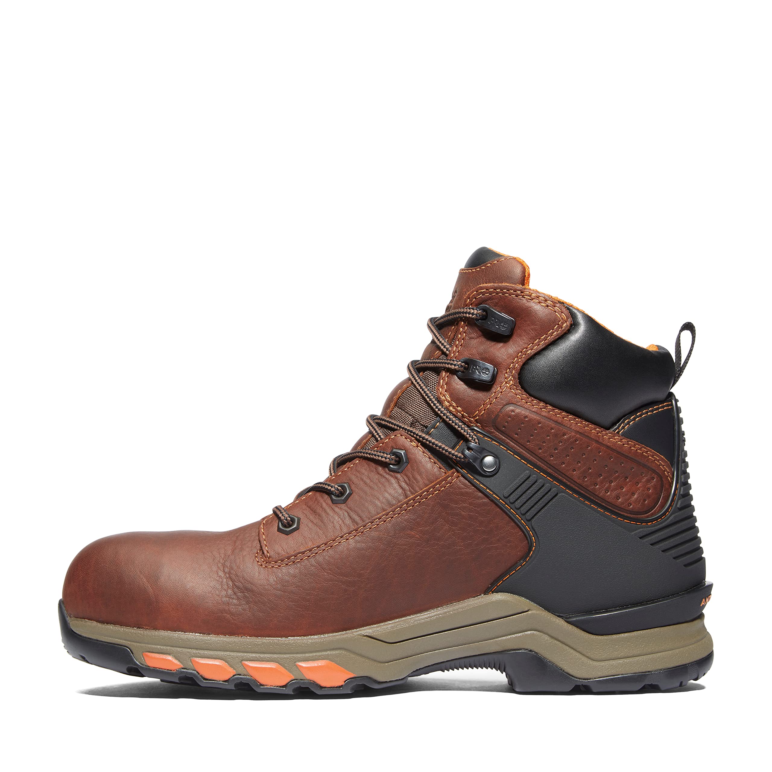 Timberland PRO Men's Hypercharge 6 Inch Composite Safety Toe Waterproof Work Boot - Durable Industrial Boots for Construction, Warehouse & Outdoor Work