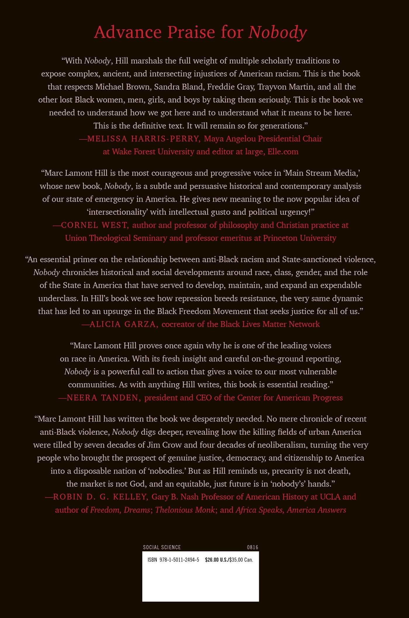 Nobody: Casualties of America's War on the Vulnerable - Social Justice Book on Police Brutality & Systemic Racism from Ferguson to Flint | Perfect for Activists, Educators & Social Workers