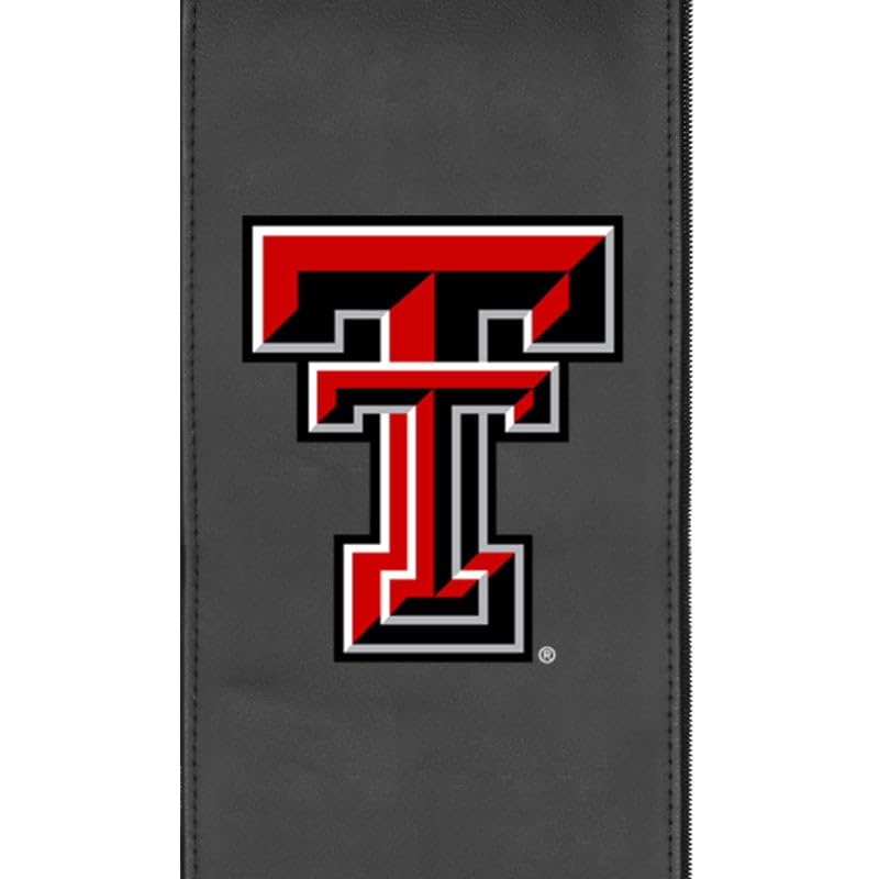 Texas Tech Red Raiders Logo Stealth Recliner - Comfortable Gaming & Sports Watching Chair for Home Theater, Man Cave, and Dorm Room