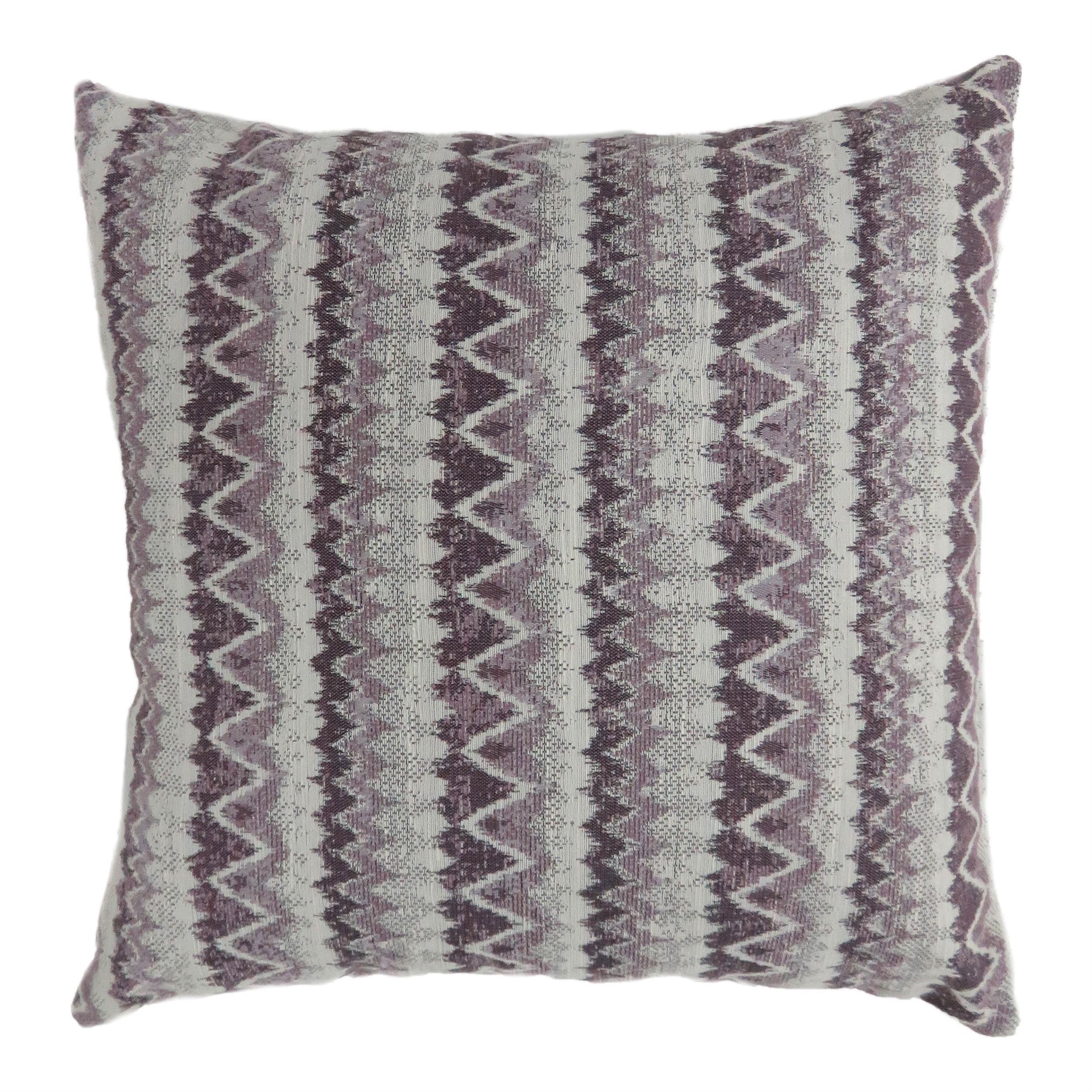 Allene Fabric Large Throw Pillow Set of 2 - Soft Purple Decorative Cushions for Sofa, Bed & Living Room - Furniture of America
