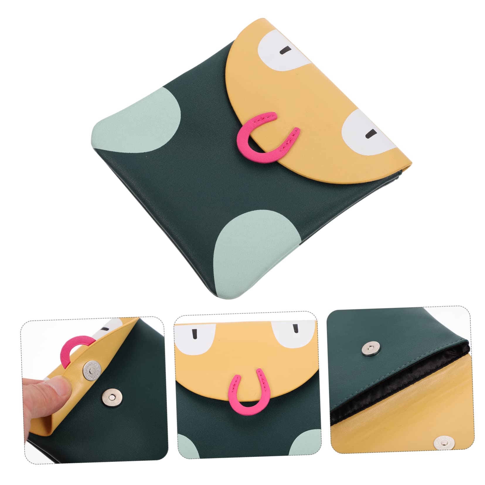 Minkissy 8 Pack Sanitary Pad Storage Bags - Waterproof Menstrual Pouch for Travel & Outdoor - Organize & Protect Pads, Tampons & Feminine Hygiene Products - Perfect for Gym, Work, School & Camping Trips