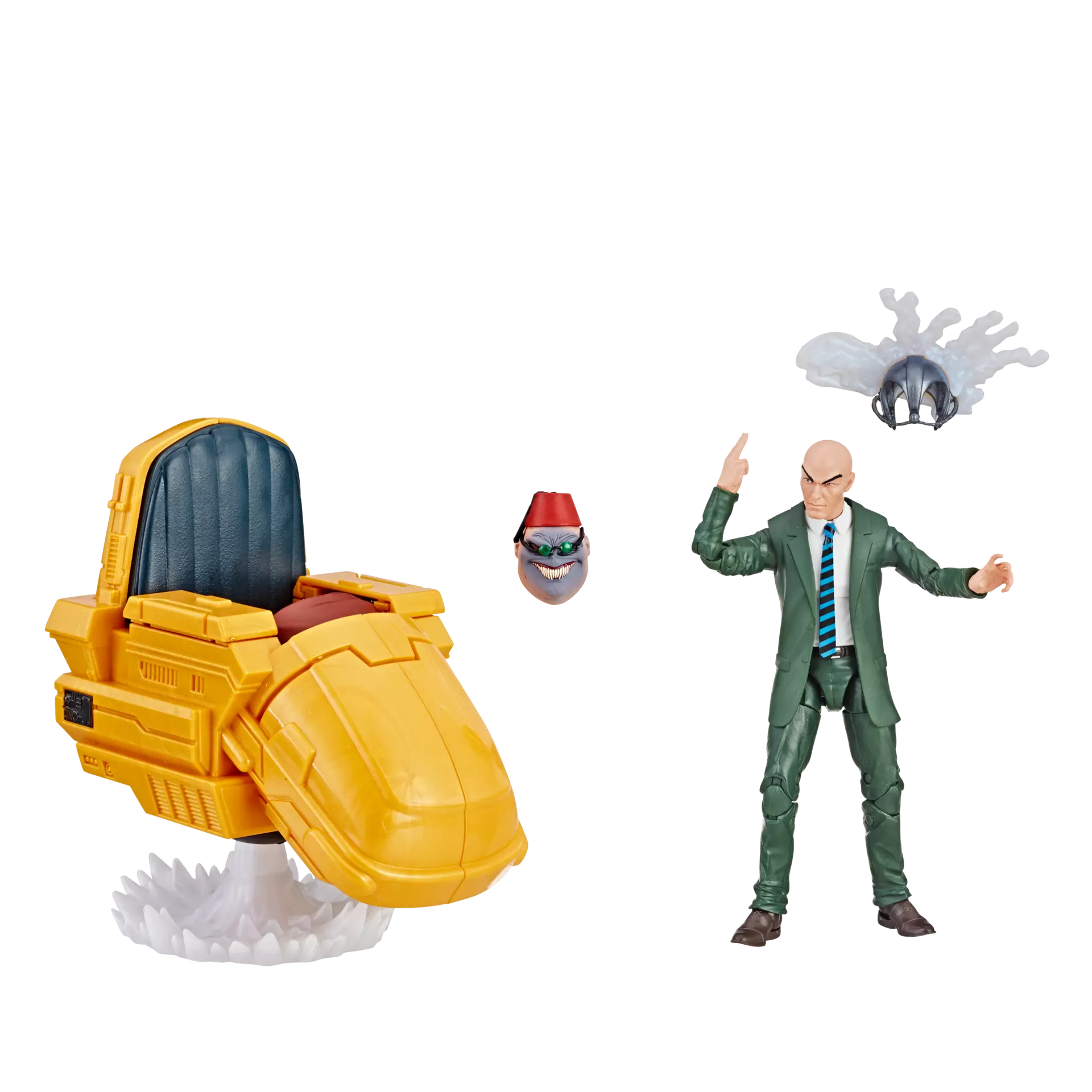 Marvel Legends Ultimate Professor X 6 Inch Action Figure with Hover Chair - Collectible X-Men Toy for Display & Play - Perfect for Marvel Fans & Action Figure Collectors