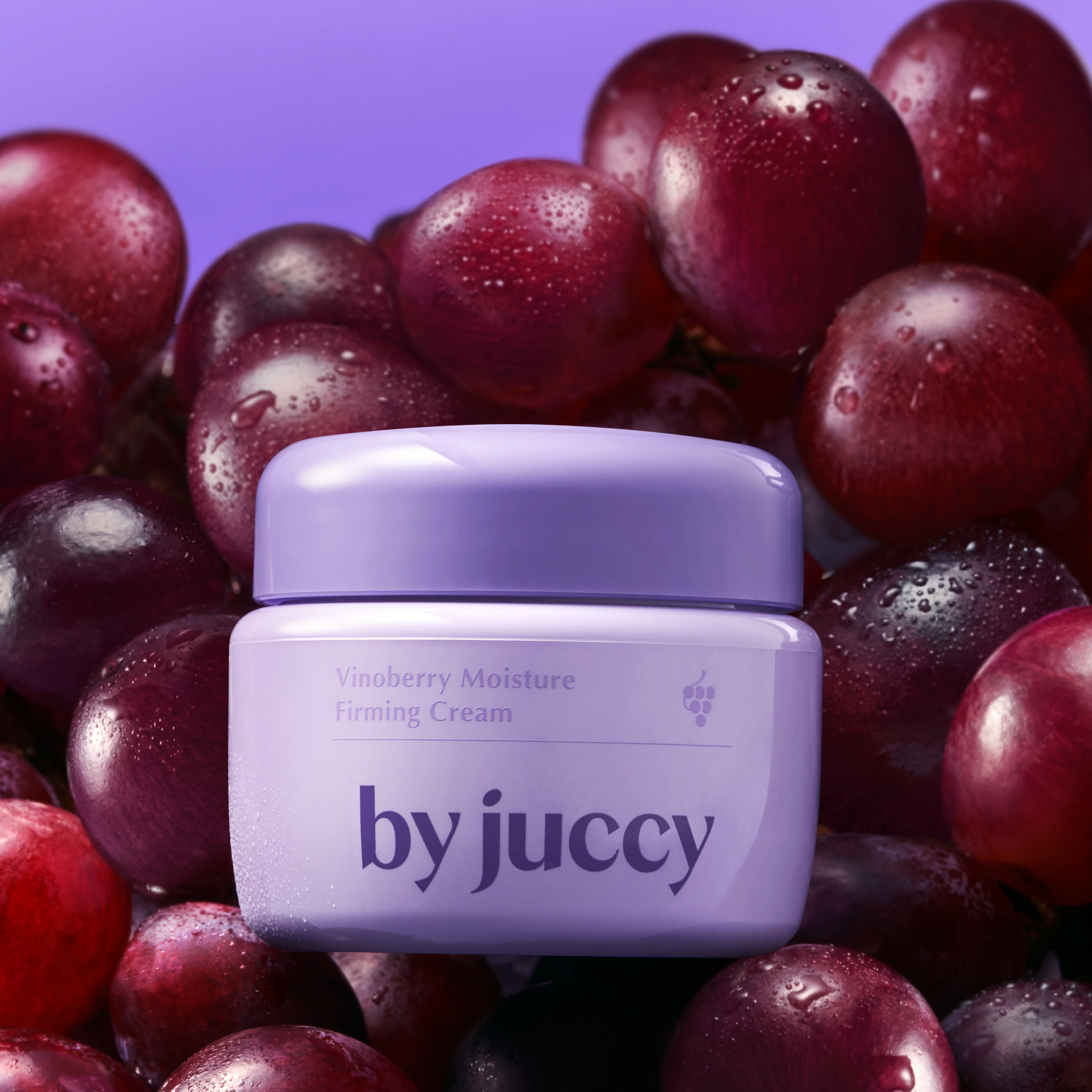 Juccy Vinoberry Moisture Firming Face Cream 55ml - Anti-Aging & Hydrating Skincare for Dry Skin - Perfect for Night Routine & Daily Moisturizing