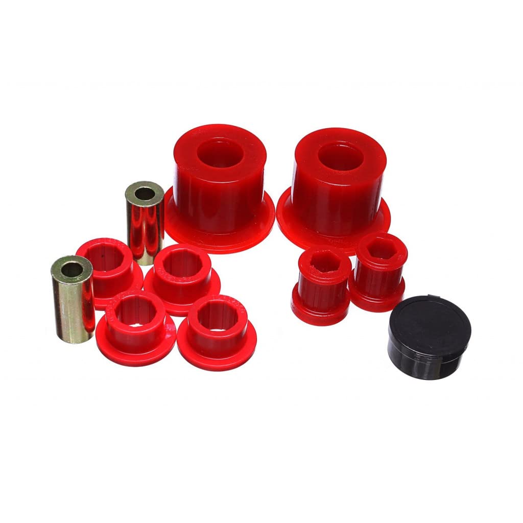 Energy Suspension Control Arm Bushing Set Front - Red (Fits 2009 Volkswagen GTI) | 15.3120R | Improve Handling & Ride Comfort for Performance Driving