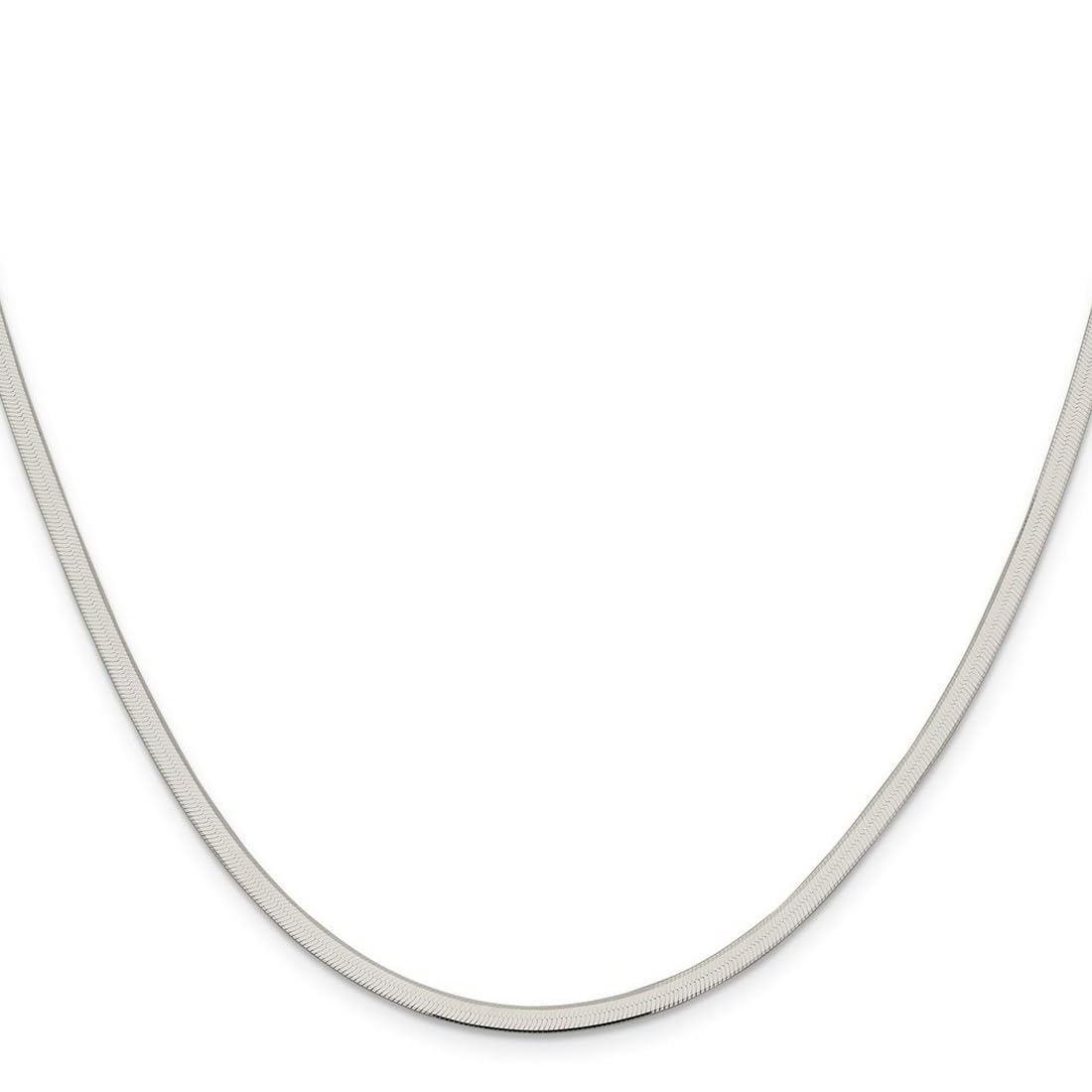 925 Sterling Silver Magic Herringbone Chain Necklace for Women & Men - Adjustable Lengths 16