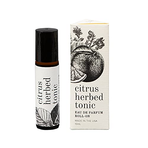 BROKEN TOP Roll On Perfume - Natural Essential Oil Eau de Parfum with MCT & Jojoba Oil | Vegan, Citrus Herbed Tonic Scent | 10mL Travel Size | Perfect for Daily Wear, Gifts & Aromatherapy