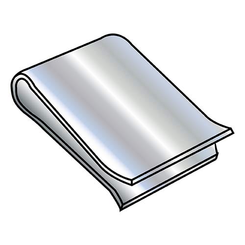 Korpek U Clips Electro Zinc Plated - Pack of 2,000 (BC-366522, C43806-014-3B) - Heavy Duty Fasteners for Automotive, Construction & Industrial Applications