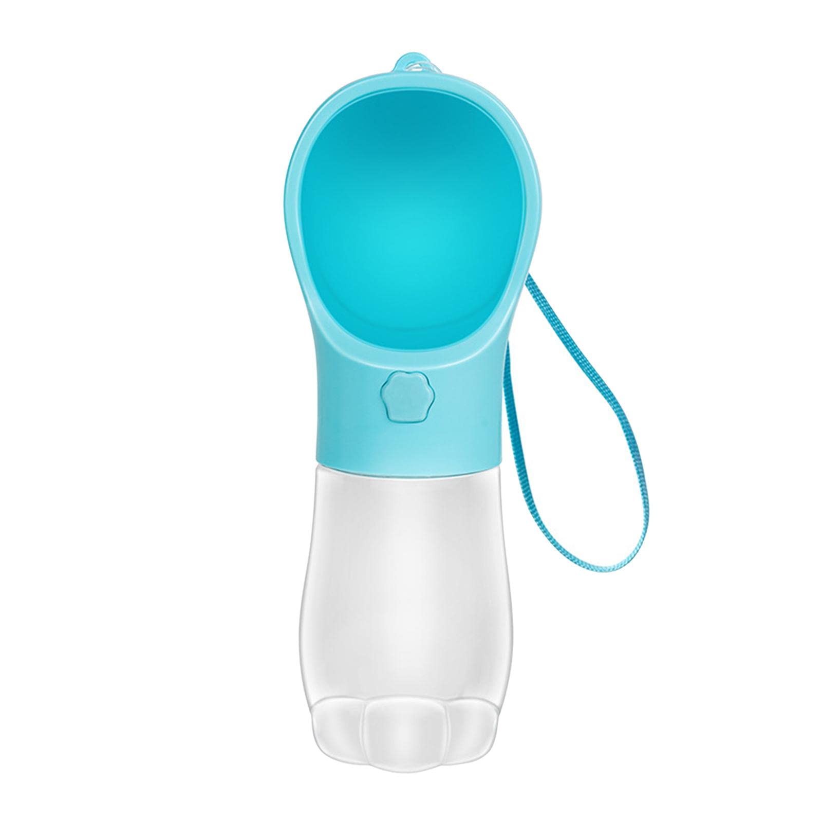 Lyla 350ml Portable Dog Water Bottle - Leak Proof Pet Water Dispenser for Small & Large Dogs - BPA Free Food Grade Plastic - Perfect for Walking, Hiking & Outdoor Adventures