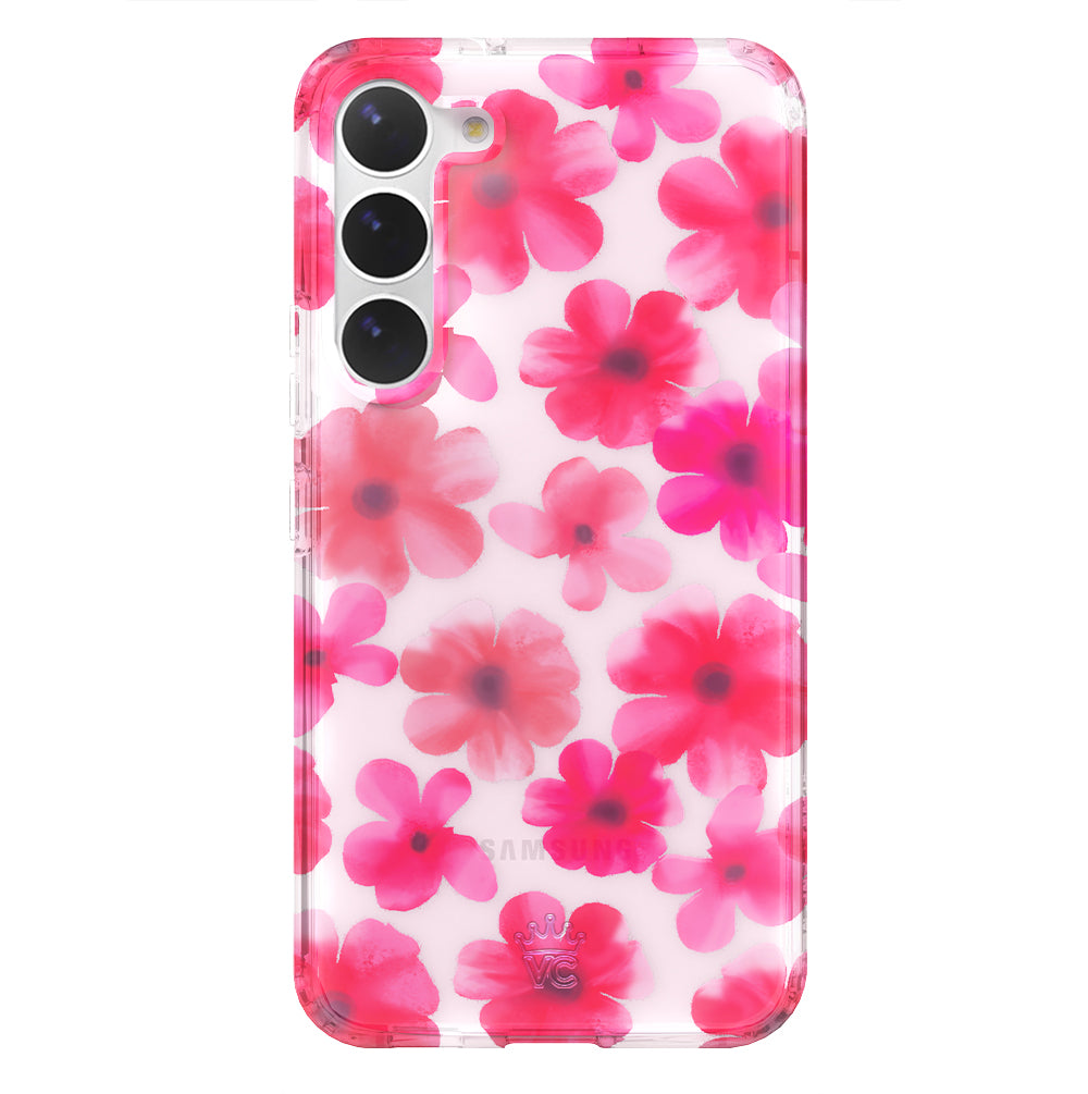 Samsung Cherry Blossom Phone Case - Floral Design Protective Cover for Galaxy S21/S22/Note 20 - Perfect for Spring Outfits & Travel Accessories