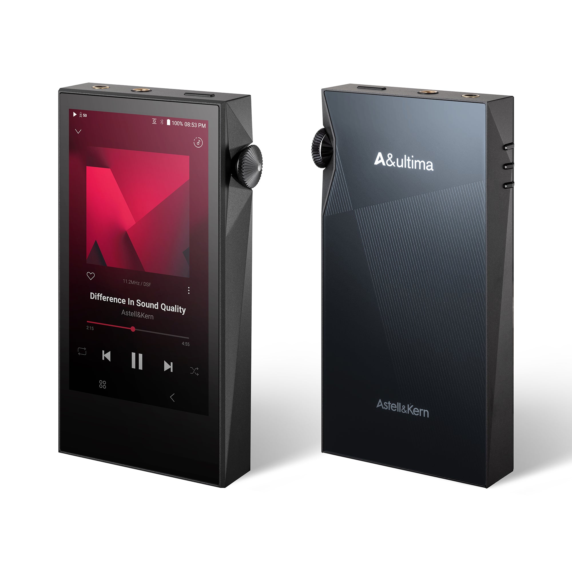Astell&Kern SP3000M Black High-Resolution Digital Audio Player - Premium Portable Music Player for Audiophiles, Perfect for Travel, Workout & Home Listening