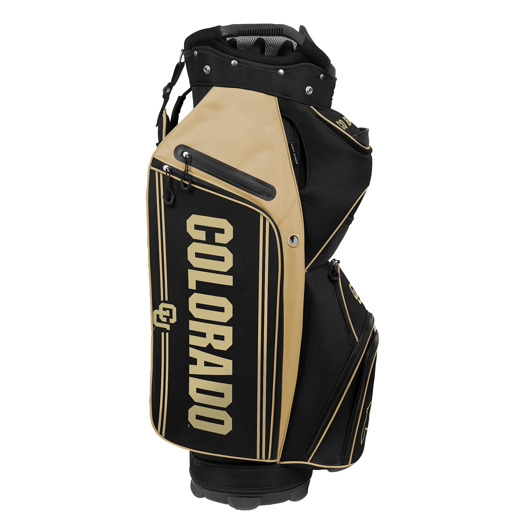 Team Effort NCAA The Bucket III Cooler Cart Golf Bag - Insulated Golf Cart Cooler for Beverages & Snacks - Perfect for Golf Courses, Tailgating & Outdoor Events