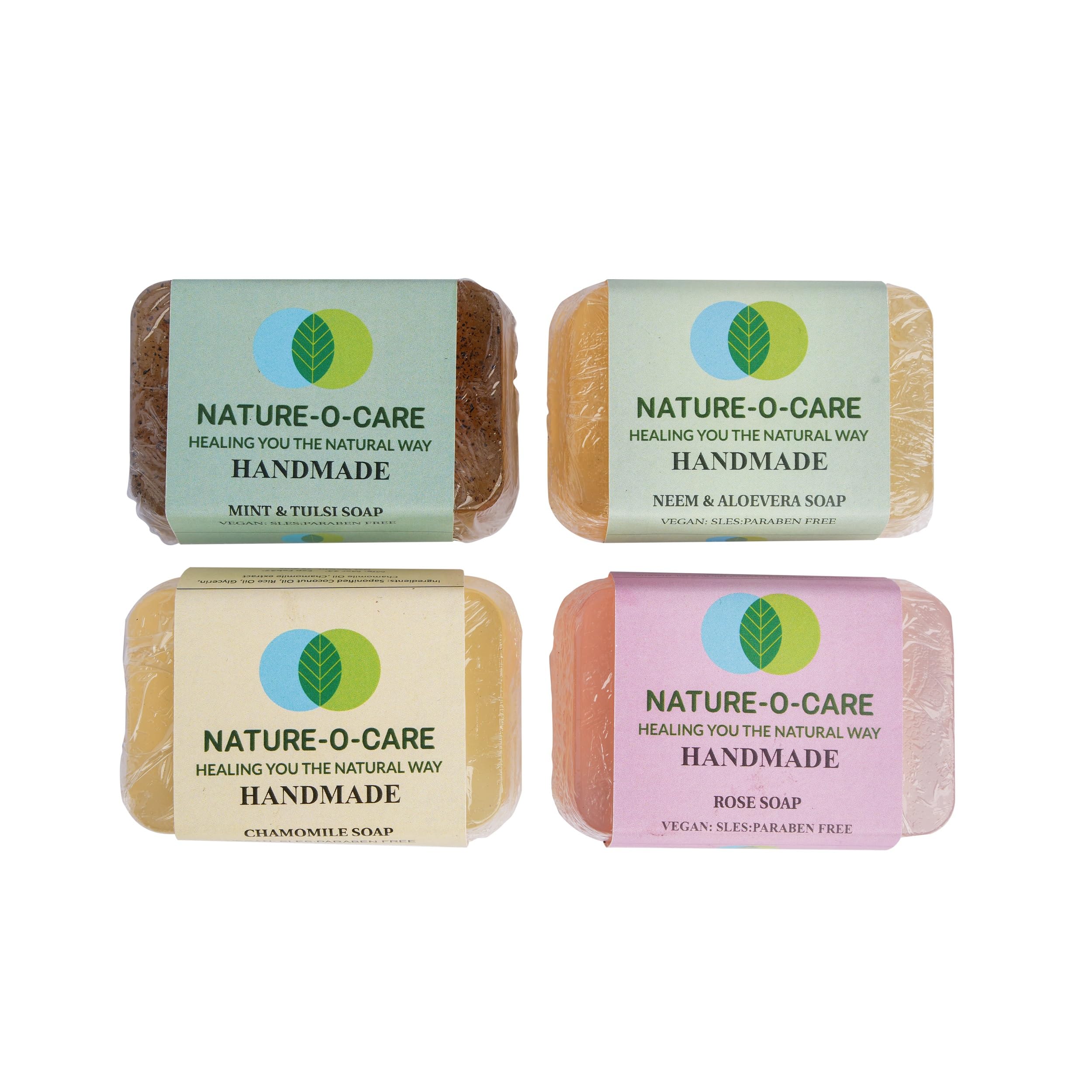 Handmade Natural Soap Bar for Sensitive Skin - Organic Moisturizing Bath Soap with Shea Butter & Essential Oils - Perfect for Daily Shower, Spa Day & Gift Giving