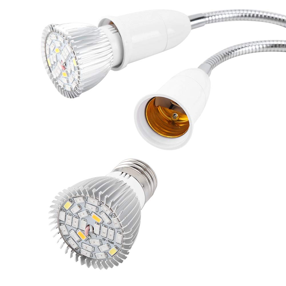 Yosoo Dual LED Plant Grow Light - 56 LED 120° Flexible Double Switch Desk Grow Lamp for Indoor Plants, Hydroponics, Potted Plants & Greenhouse Gardening | Perfect for Home Office, Kitchen Herb Garden & Plant Seedlings