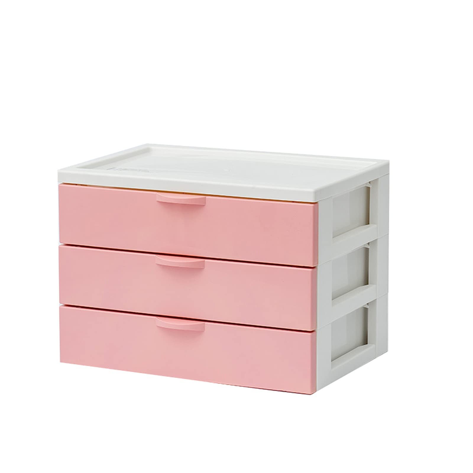Pink A4 File Cabinet with Drawer - Office Document Organizer, Data Storage Box for Home & Workspace | Perfect for Desk, Study, or Office Organization