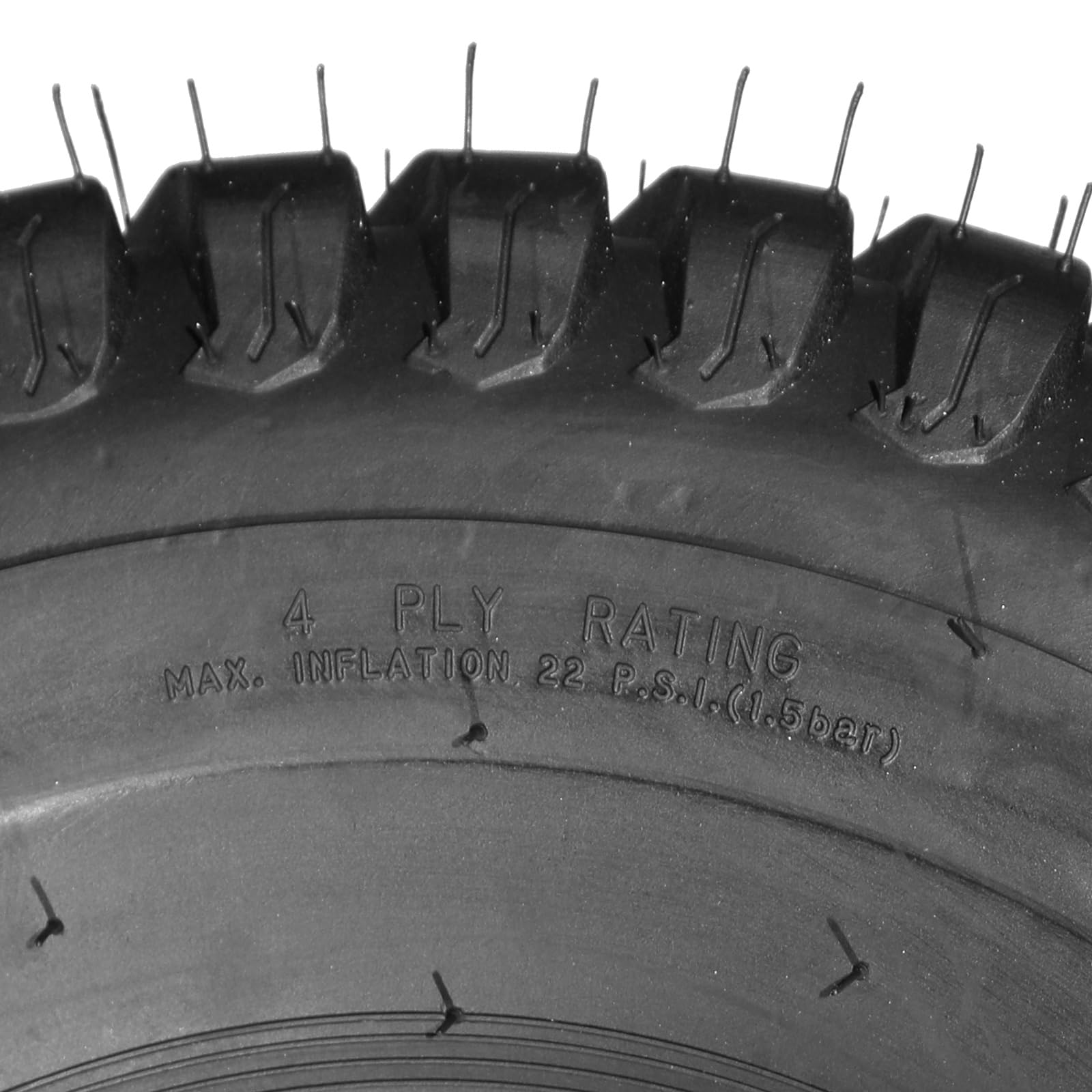 SUNROAD 22x11-10 Tubeless Lawn Mower Tires - Set of 2 (4PR, 22 PSI, 1480Lbs Max Load) - Perfect for Garden Tractors, Turf Equipment & Golf Carts - Ideal for Lawn Maintenance, Landscaping & Smooth Terrain Riding