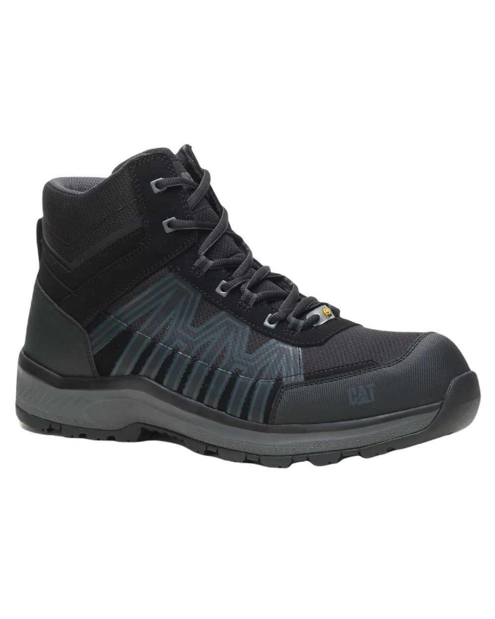 Caterpillar Men's Charge Hiker S3 Safety Work Boots - Steel Toe, Waterproof, Slip Resistant for Construction, Hiking & Outdoor Work