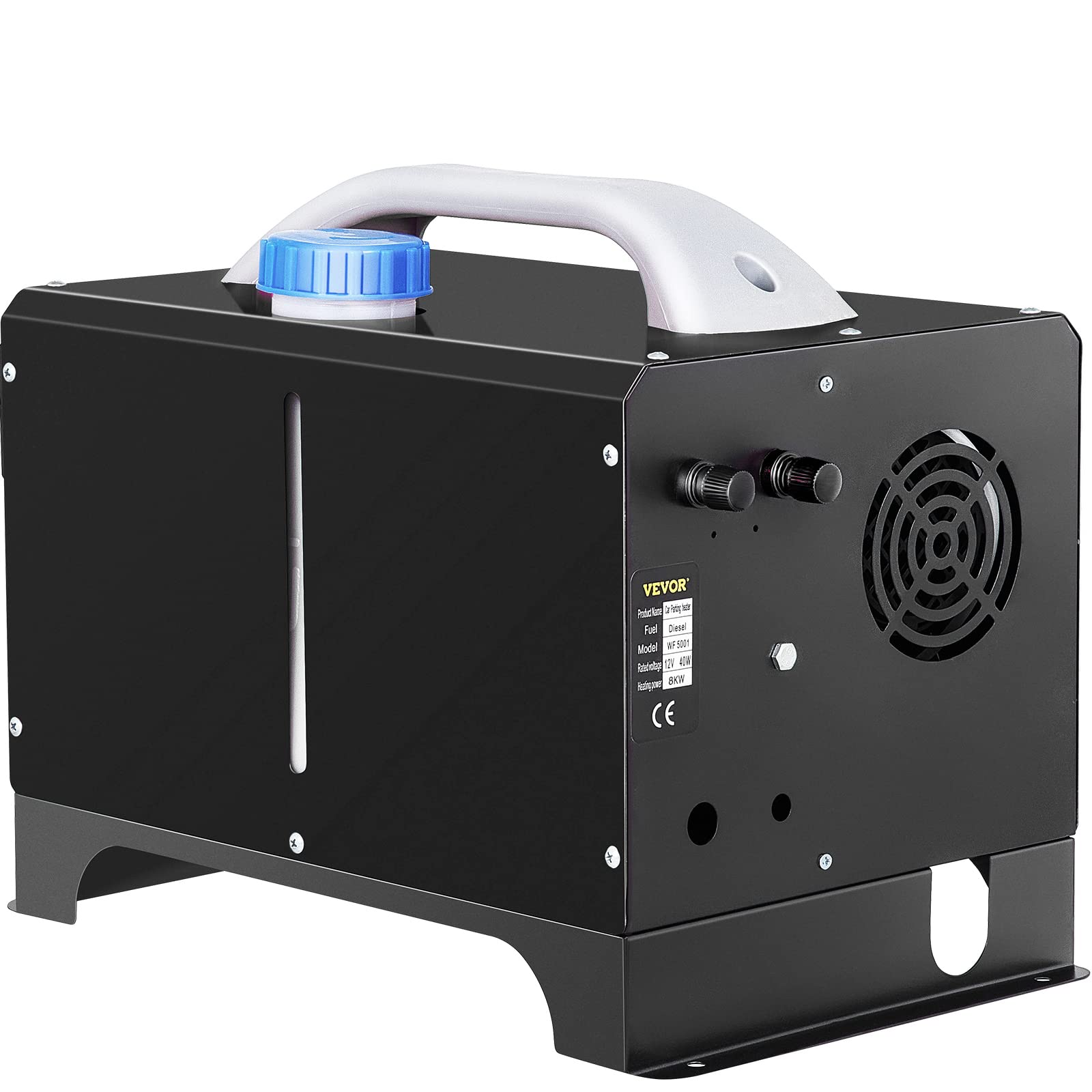 VEVOR 8KW Diesel Air Heater - 12V All-in-One Truck Heater with LCD Display & Remote Control - Fast Heating for RV, Boat, Bus, Trailer, Motorhome - Perfect for Winter Camping & Off-Grid Living