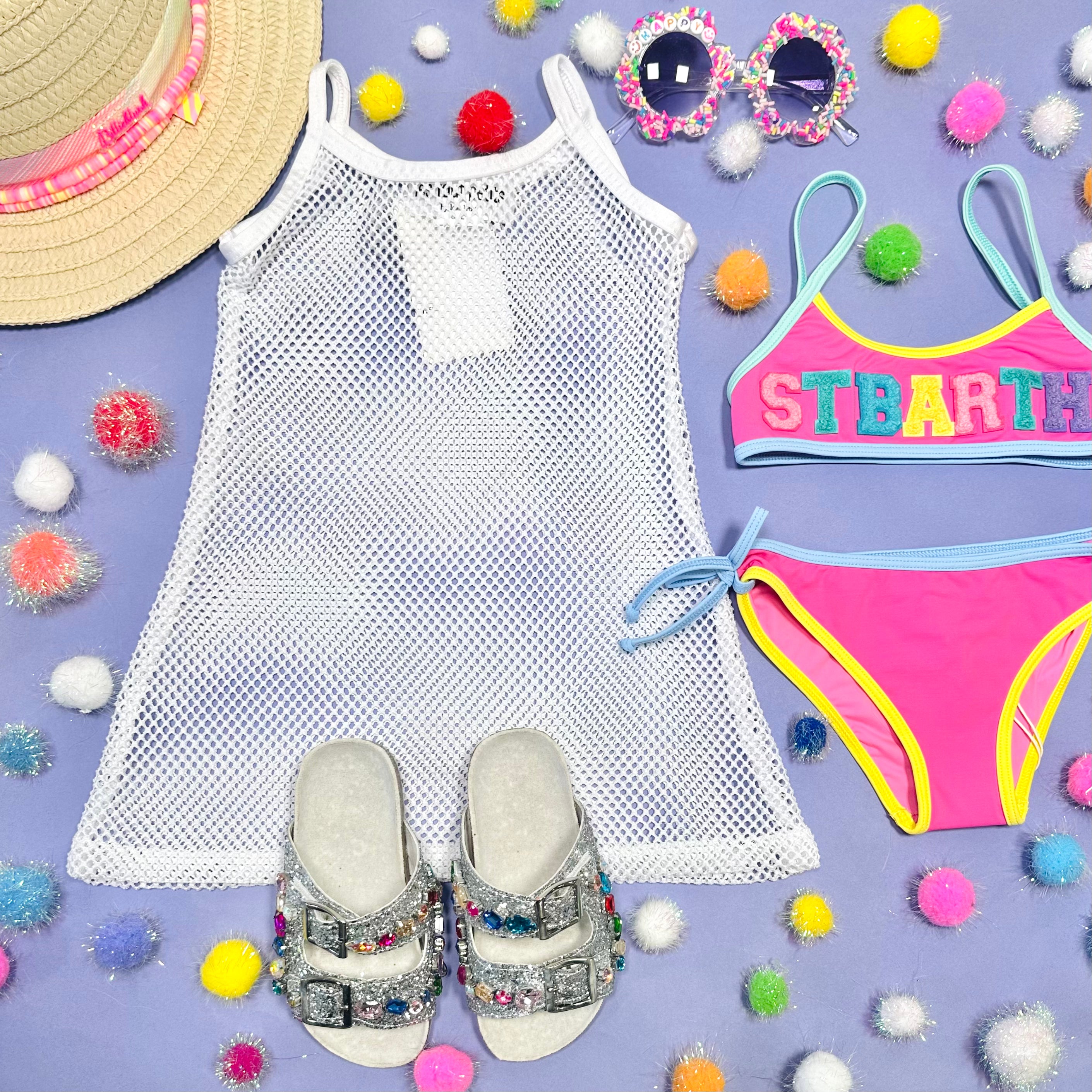 ST BARTH Two Piece Swimsuit for Women - Stylish Bikini Set for Beach & Pool - Perfect for Vacation, Summer, and Swimwear Fashion