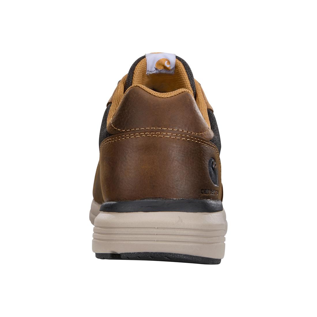 Greenfield ESD Soft Toe Sneakers for Men - Anti-Static Work Shoes in Brown/Black - Comfortable Safety Footwear for Electronics, Cleanroom & Industrial Work Environments