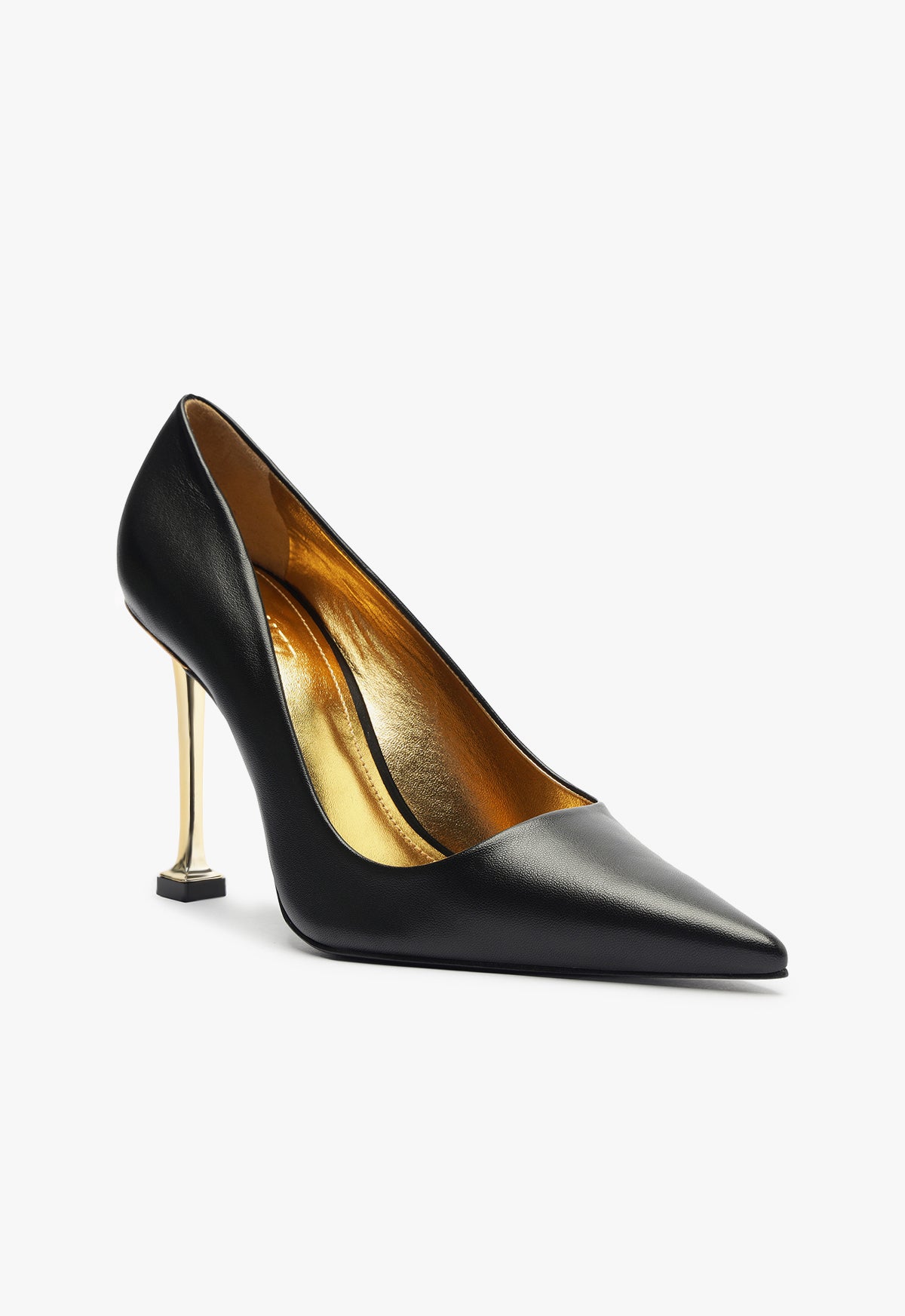 Firenze Nappa Leather Pump Women's High Heel Shoes - 2.4 Inch Heel Height (S2185700010006) | Elegant Office Wear & Evening Party Dress Shoes