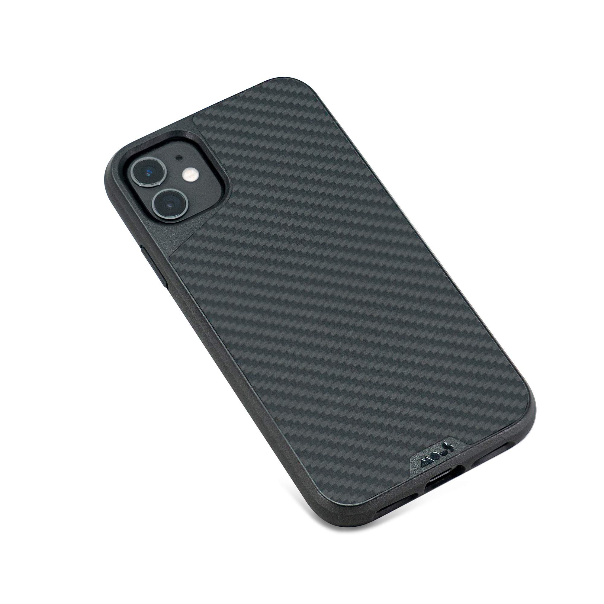 Mous Limitless 3.0 Carbon Fiber Case for iPhone 11 - Ultra Protective Shockproof Phone Cover - Perfect for Outdoor Adventures, Travel & Daily Protection