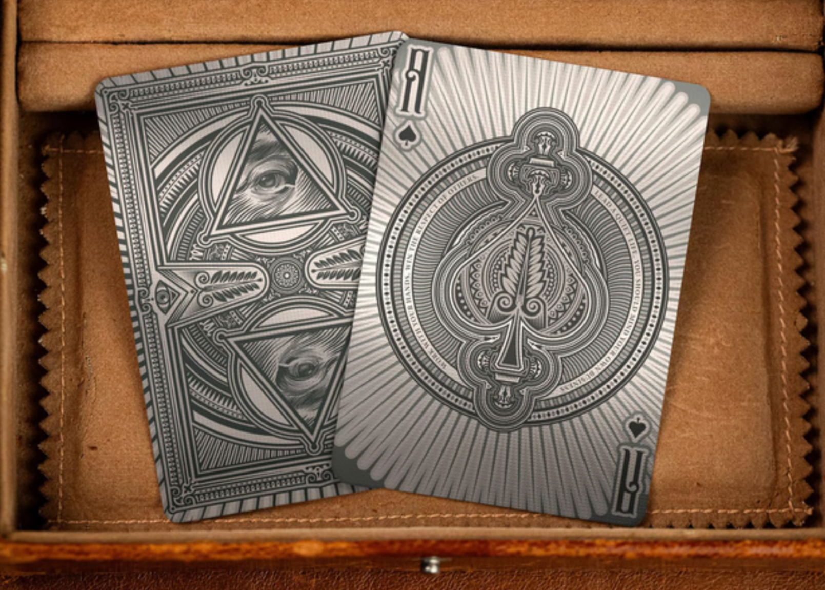 Verum Videre Premium Playing Cards - Elegant Deck for Poker, Magic Tricks & Card Games | Perfect for Parties, Casino Nights & Collectors