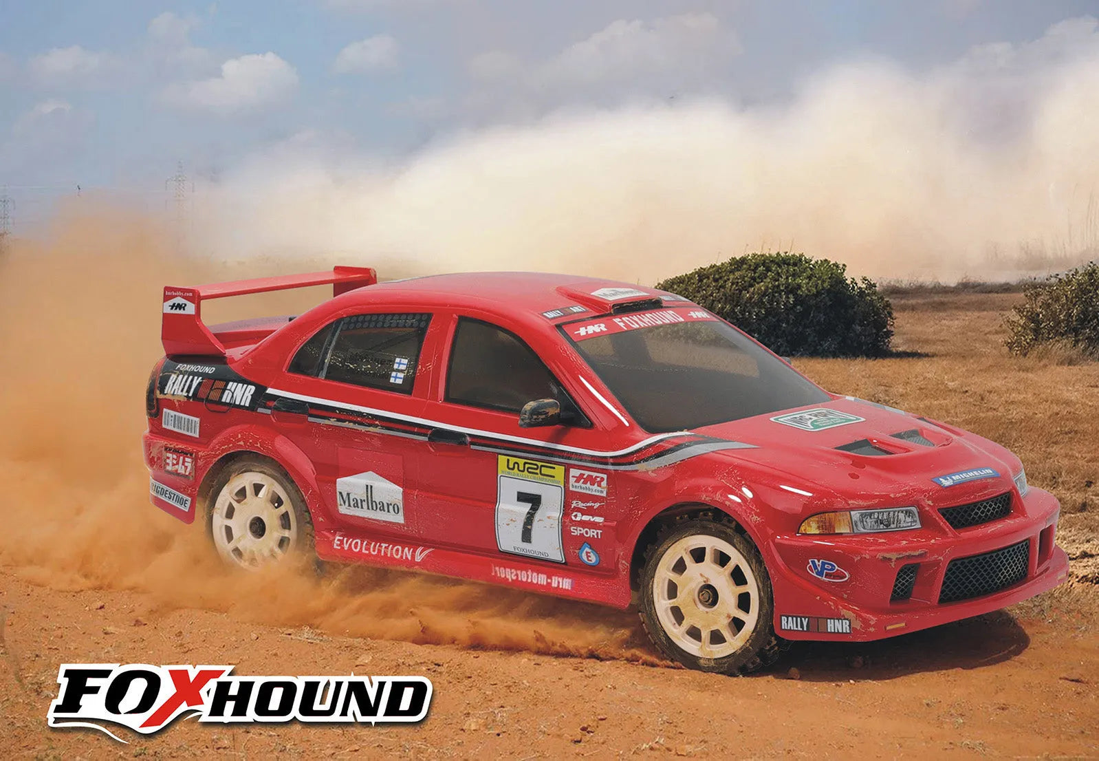 HNR H9804 1/10 Scale 2.4G 4WD High Speed RC Rally Car - 90km/h Metal Chassis Off-Road Racing Vehicle for Adults & Kids - Perfect for Backyard Racing, Drifting & Outdoor Adventure