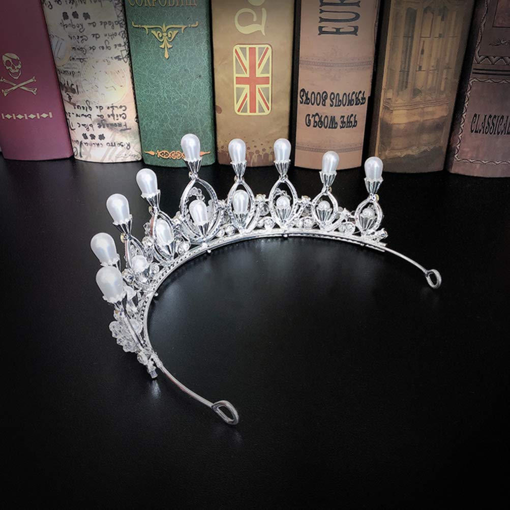 Sparkling Rhinestone Princess Tiara for Women - Elegant Queen Quinceanera Headpiece, Bridal Wedding Crown & Prom Hair Accessories | Perfect for Birthday Parties, Sweet 16, Pageants and Special Occasions