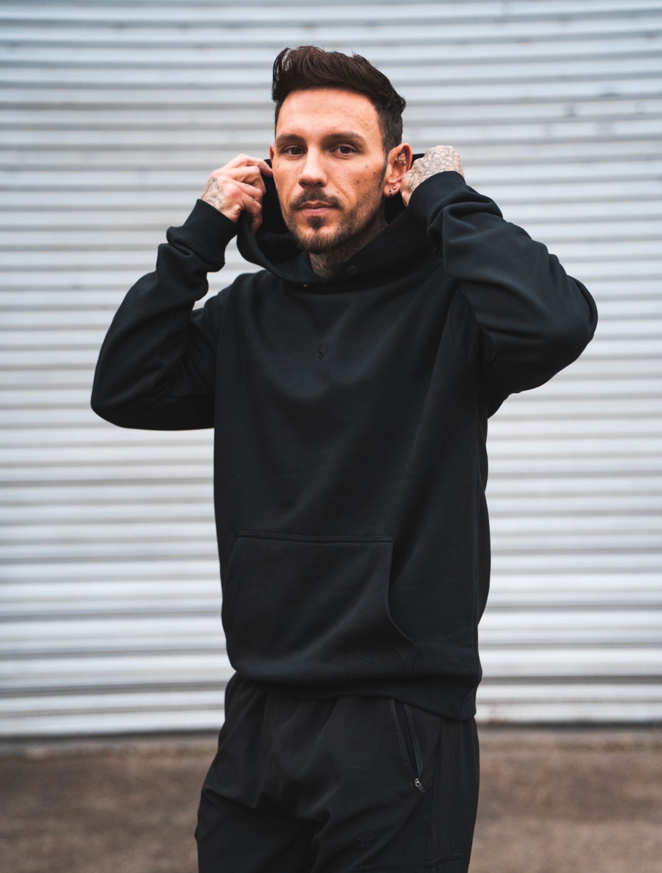 Cerus Black Core Hoodie for Men & Women - Premium Soft Cotton Pullover Hooded Sweatshirt - Stylish & Comfortable for Casual Wear, Gym, and Outdoor Activities
