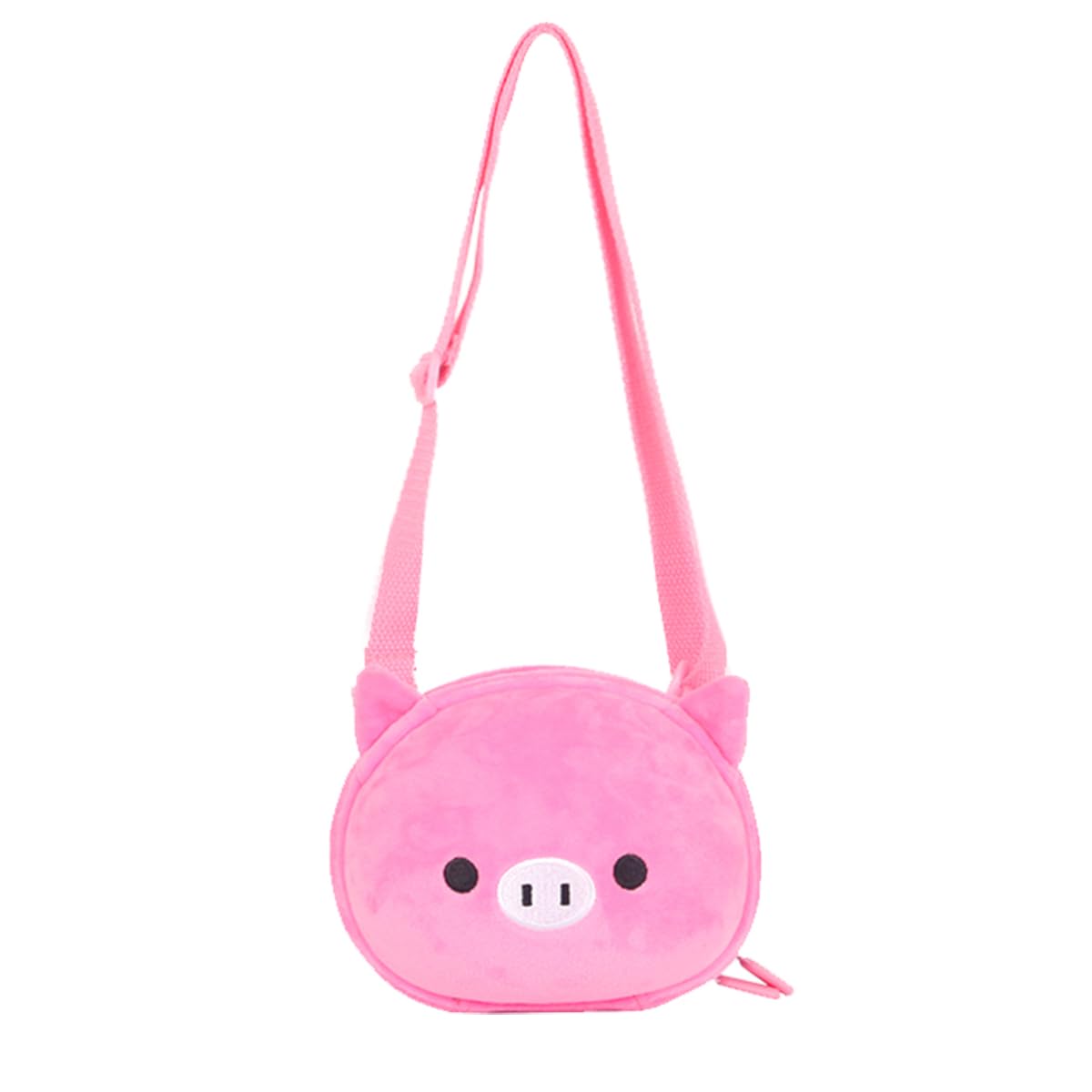 Adorable 3D Cartoon Pig Crossbody Bag for Girls - Cute Pig Coin Purse for Toddlers & Kids | Perfect for School, Parties & Everyday Use